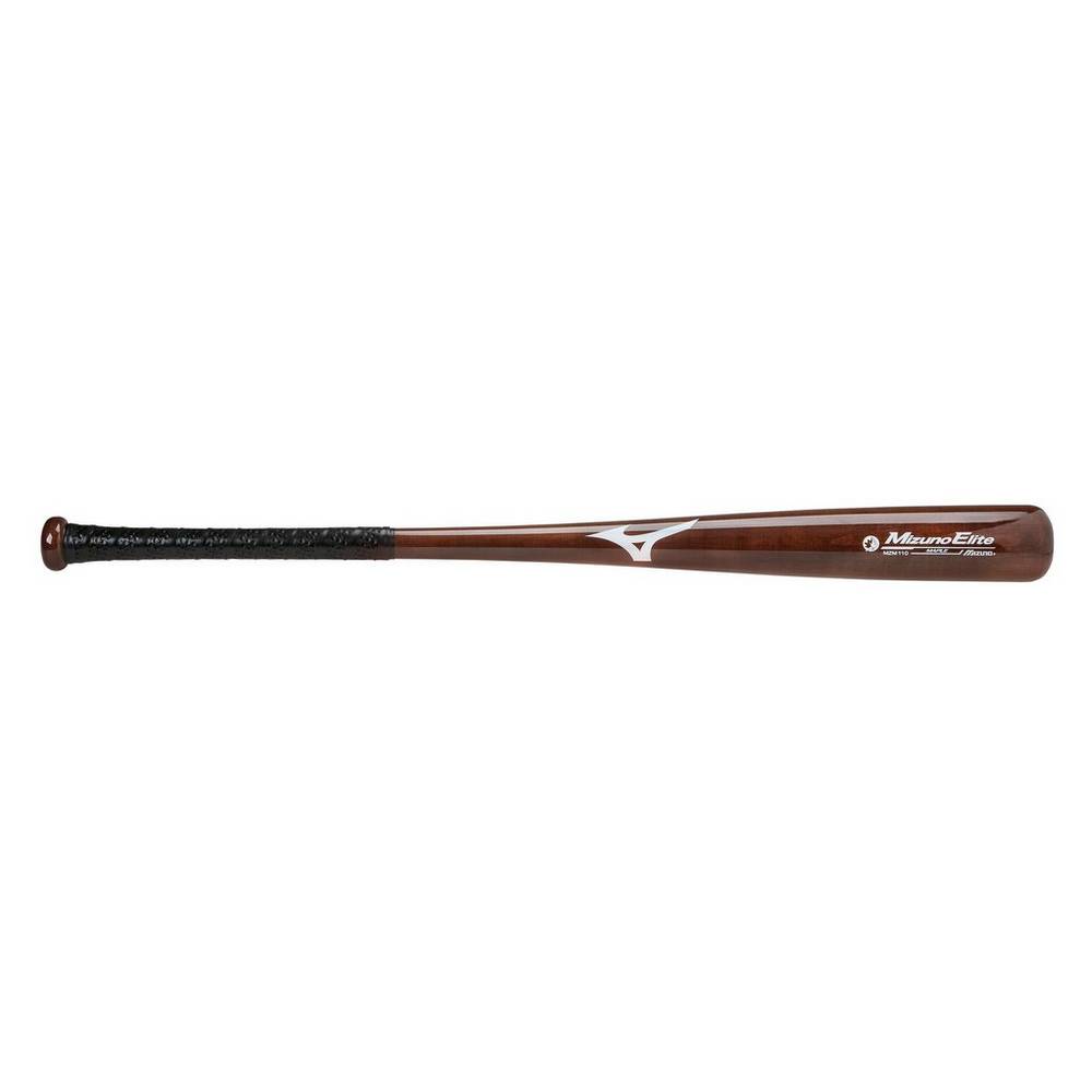 Mizuno Men's MZM 110 Maple Elite Wood Baseball Bat Brown (340425-RNH)